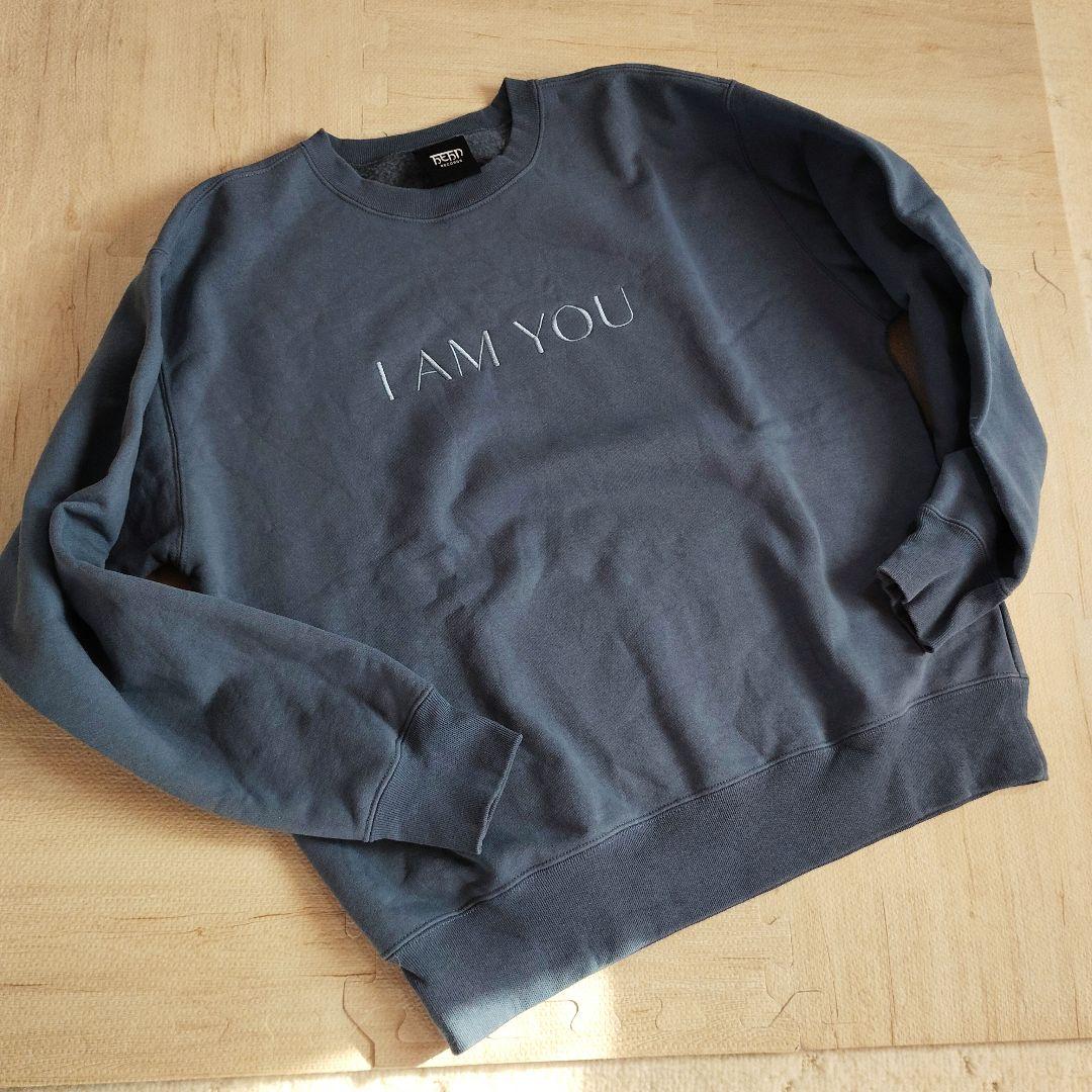 藤井風　ＩAMYOU　トレーナー　S　ブルー　ラサ