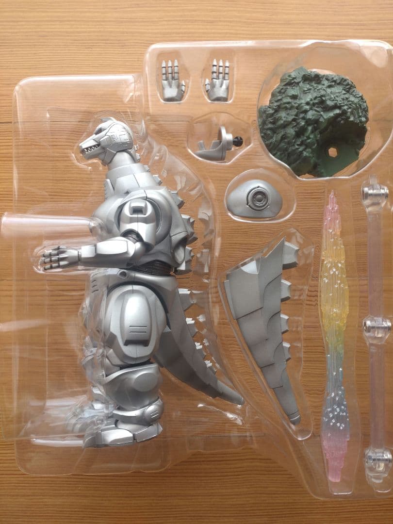 S.H .モンスターアーツ　メカゴジラ　ガルーダ＆対応エフェクトセット　中古