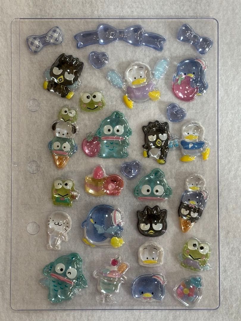 ボンボンドロップシール　シール帳　完成品