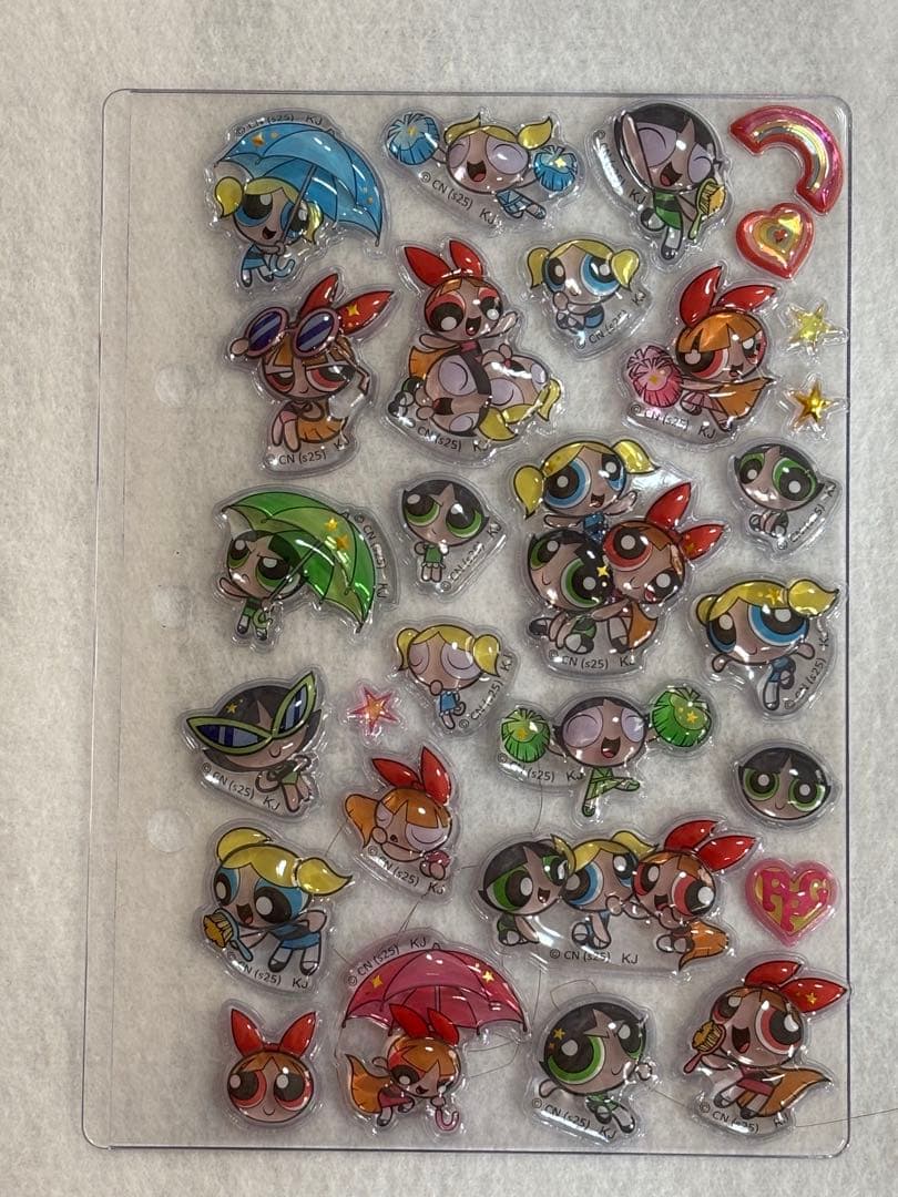 ボンボンドロップシール　シール帳　完成品