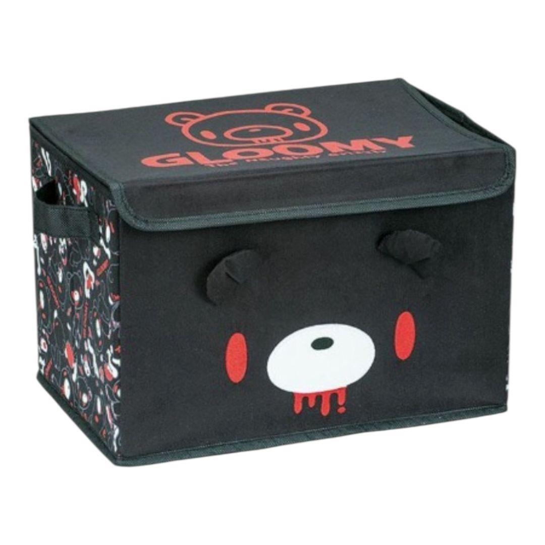 【新品未使用】収納ボックス　グルーミー　ブラック　ピンク　アベイル