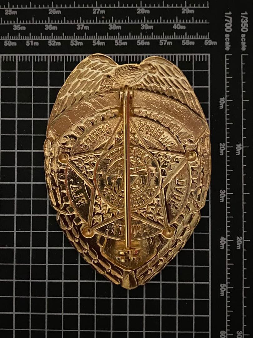 【レプリカ】マイアミ郡警察 ポリス バッジ MIAMI VICE