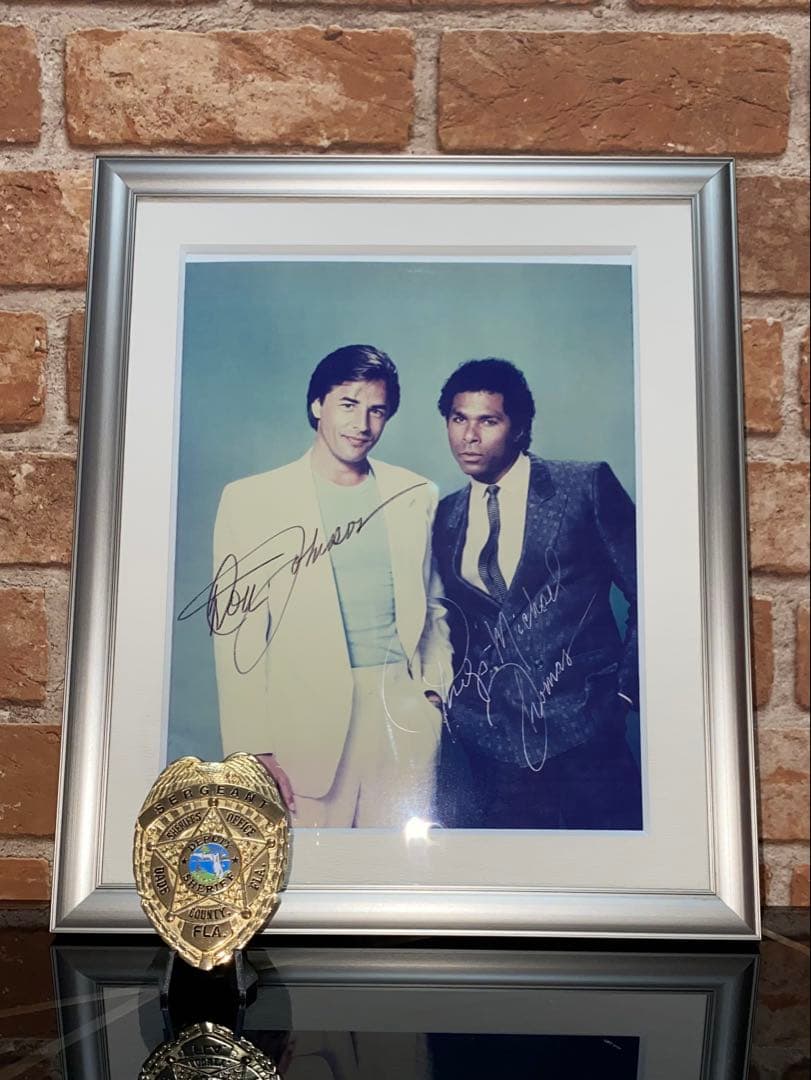 【レプリカ】マイアミ郡警察 ポリス バッジ MIAMI VICE