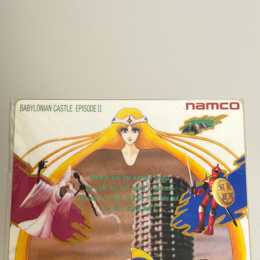 【希少】イシターの復活 下敷き ナムコ 1986年 当時もの レトロ文具