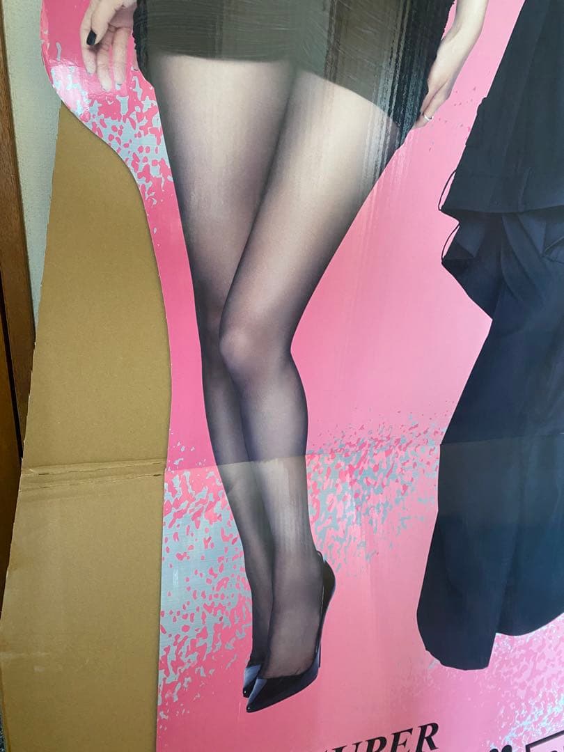 BLACKPINK 等身大パネル　アサヒ　スーパードライ　DRY