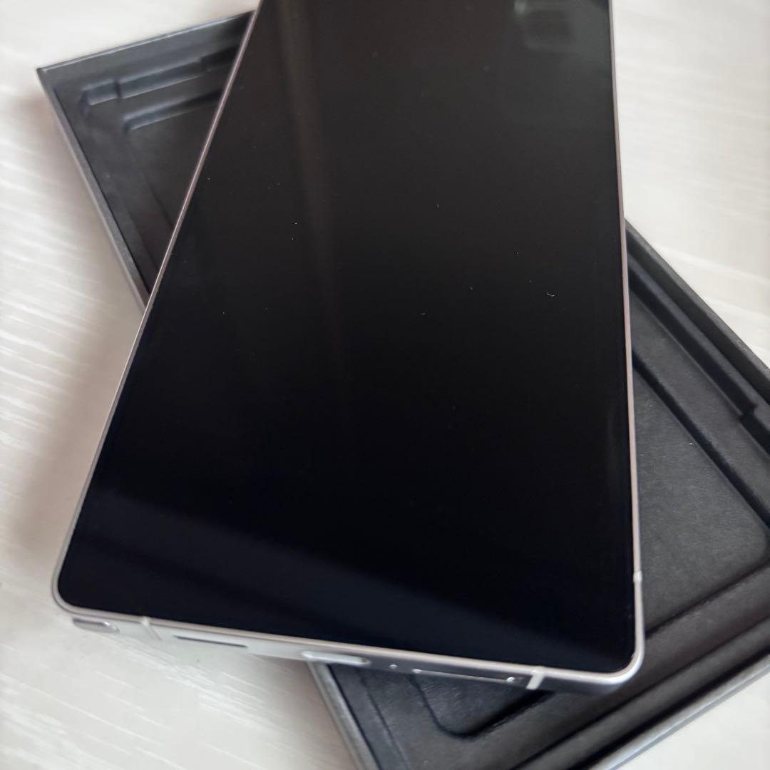 Samsung Galaxy S25 Ultra チタニウム シルバーブルー