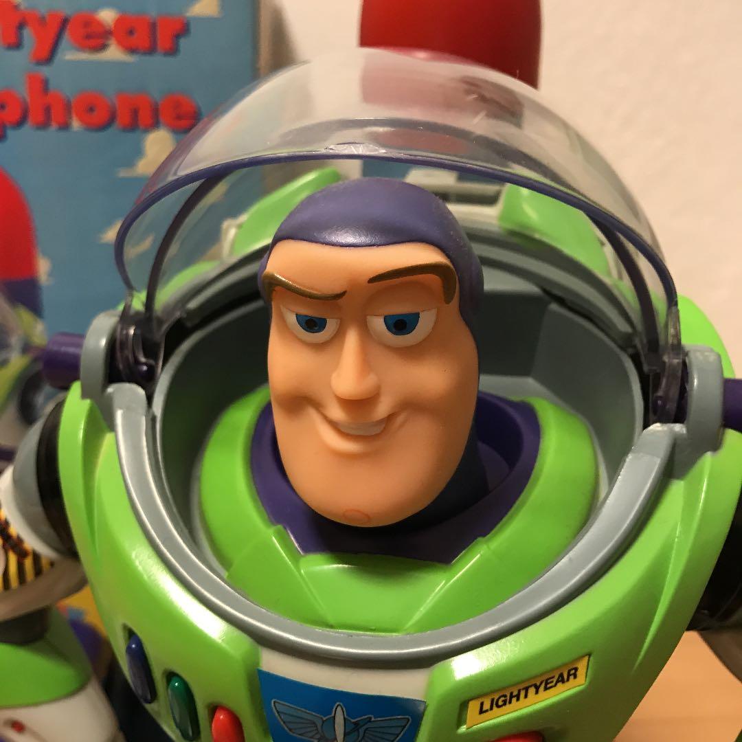 ディズニー トイストーリー バズライトイヤーの電話 フィギュア