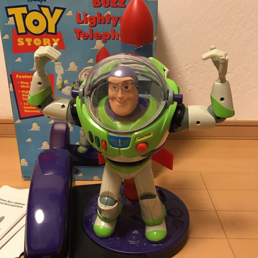 ディズニー トイストーリー バズライトイヤーの電話 フィギュア