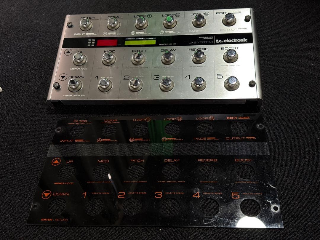 tc electronic G-System エクスプレッション ペダル付き