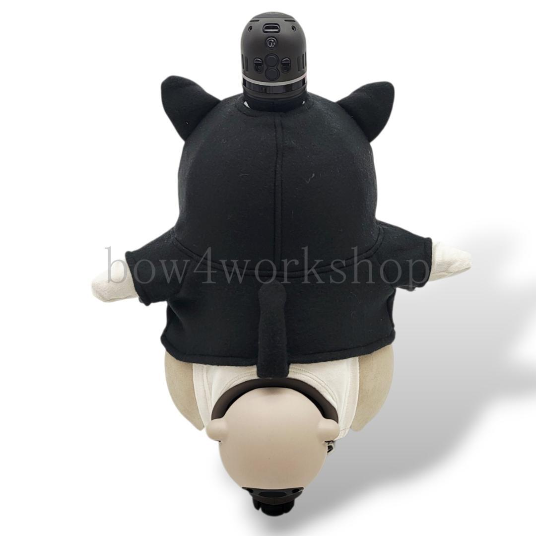 ラボット服／ハンドメイド 　ハチワレ猫ちゃんパーカー