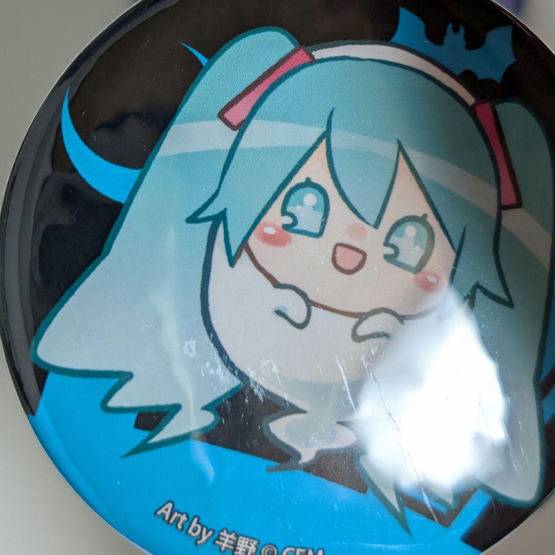 初音ミク 缶バッジ Halloween Mad Tea Party