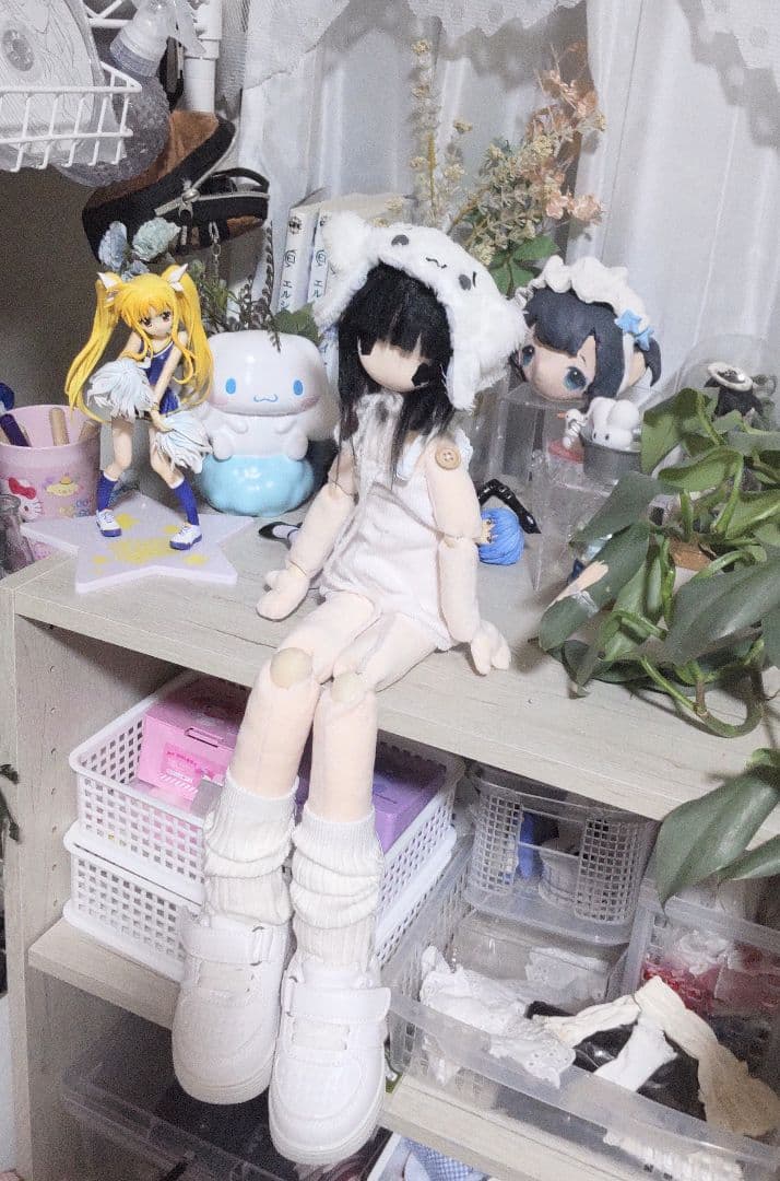 み*。様 【tutumi】オリジナルドール 【ぺたろり】ドール本体+ヘッドドレス