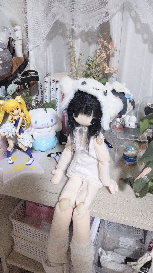 み*。様 【tutumi】オリジナルドール 【ぺたろり】ドール本体+ヘッドドレス