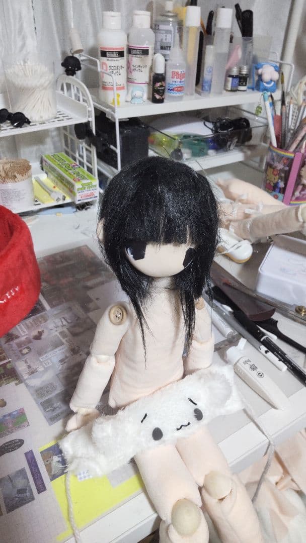 み*。様 【tutumi】オリジナルドール 【ぺたろり】ドール本体+ヘッドドレス