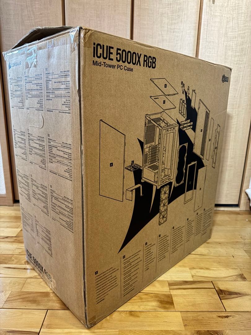 [訳アリ]PC ケース CORSAIR iCUE 5000X RGB White