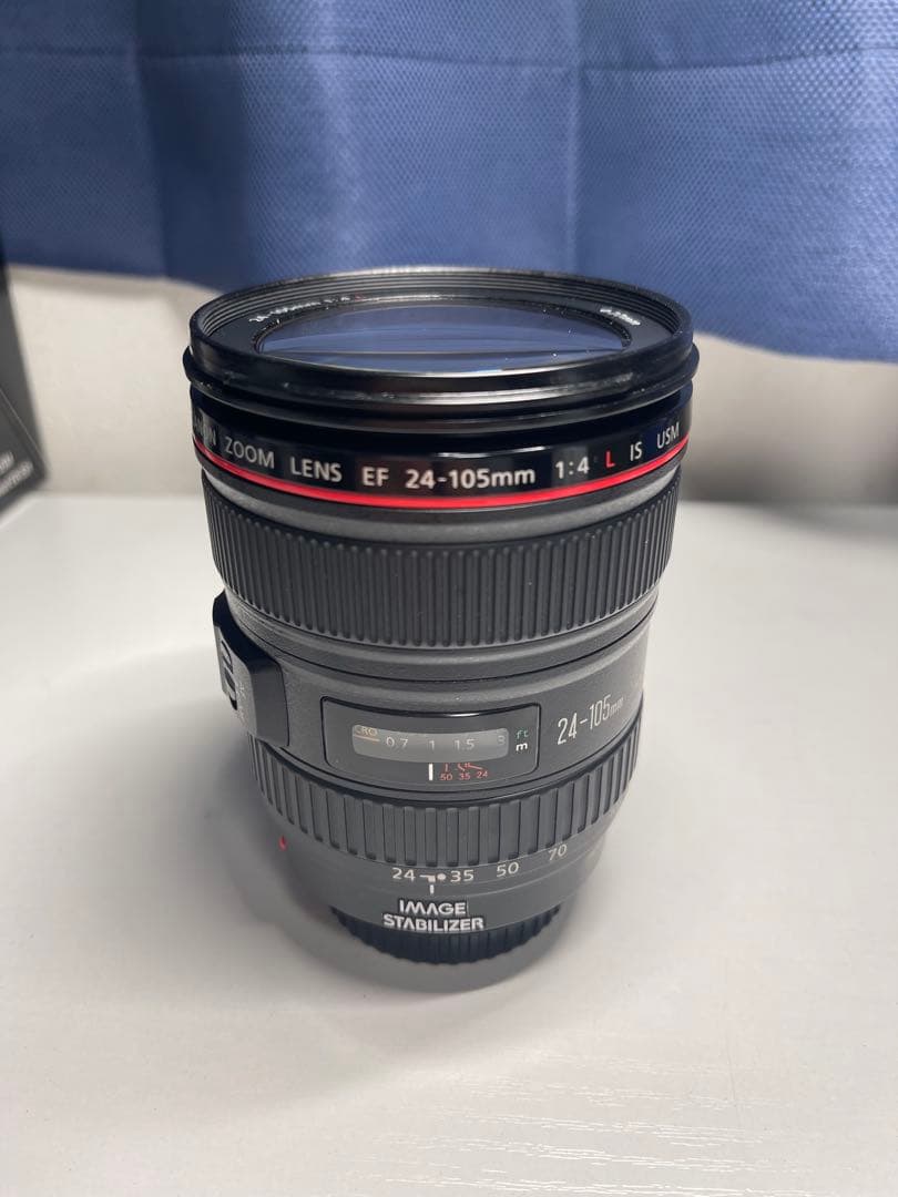 EF 24-105mm f/4L IS USM フィルター付き