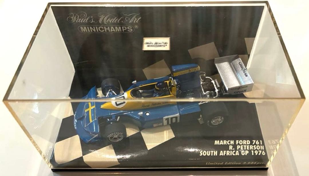 ミニチャンプス　F1 ミニカー　マーチ　ピータソン、ダナヒュー　セット　1/43