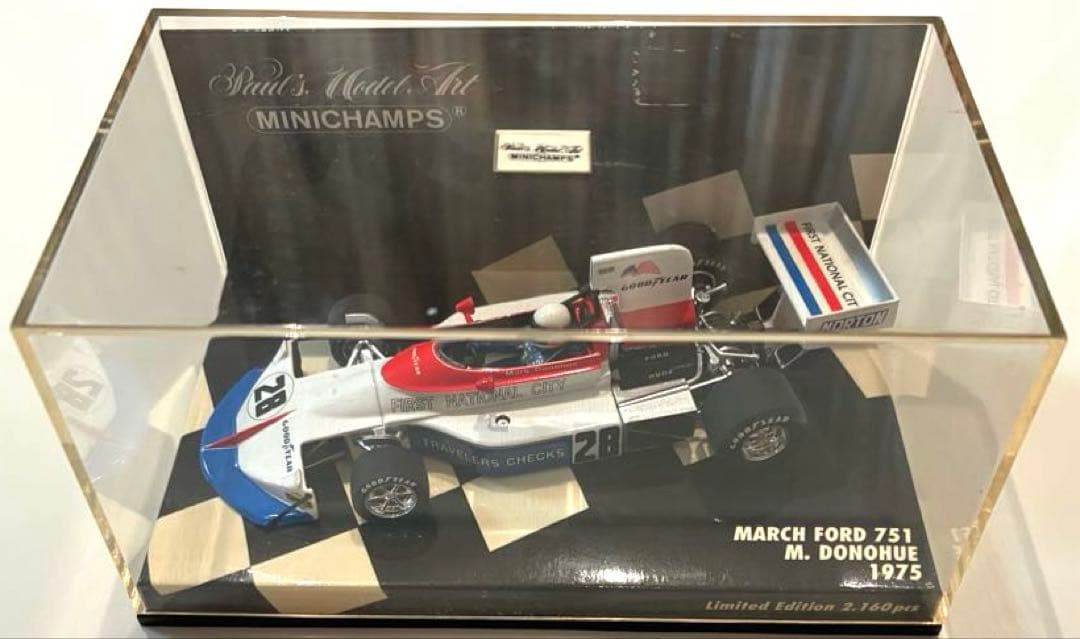 ミニチャンプス　F1 ミニカー　マーチ　ピータソン、ダナヒュー　セット　1/43