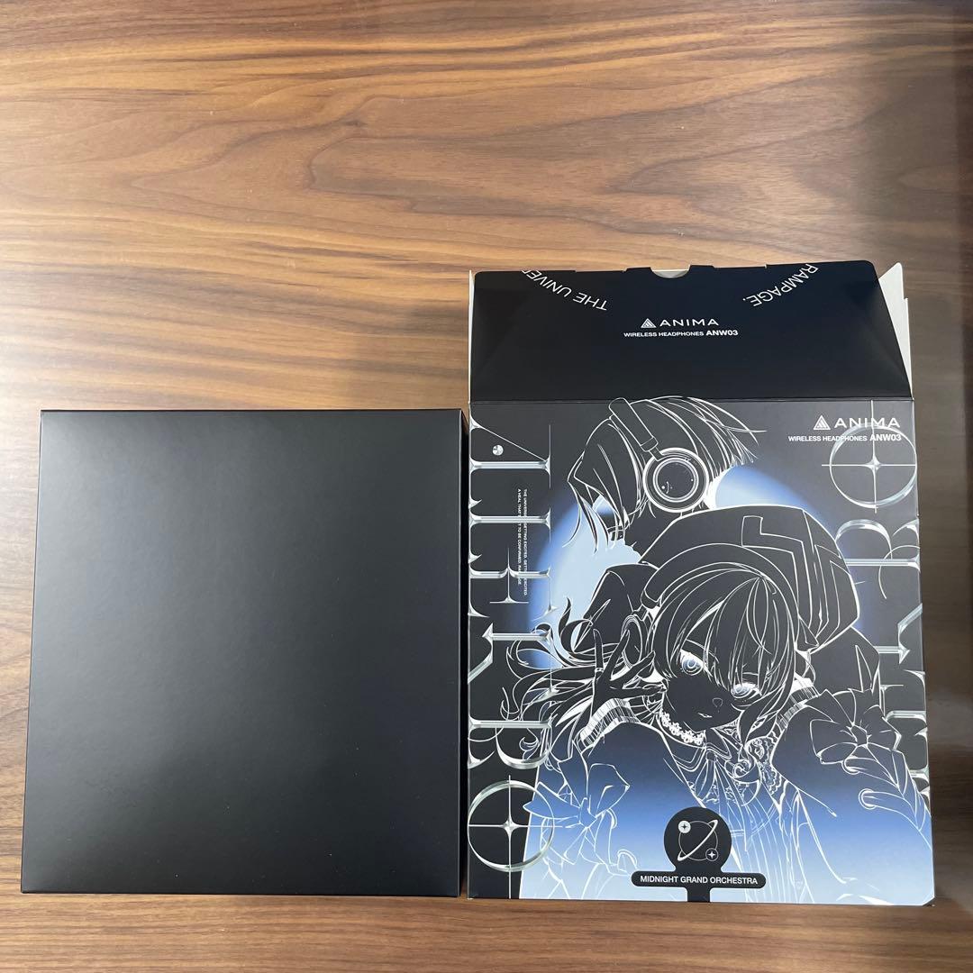 ANIMA ANW03-MGOワイヤレスヘッドホン　星街すいせい　缶バッジ付