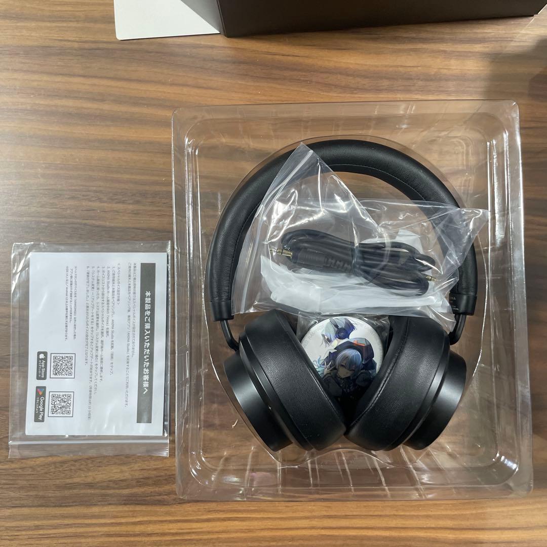 ANIMA ANW03-MGOワイヤレスヘッドホン　星街すいせい　缶バッジ付