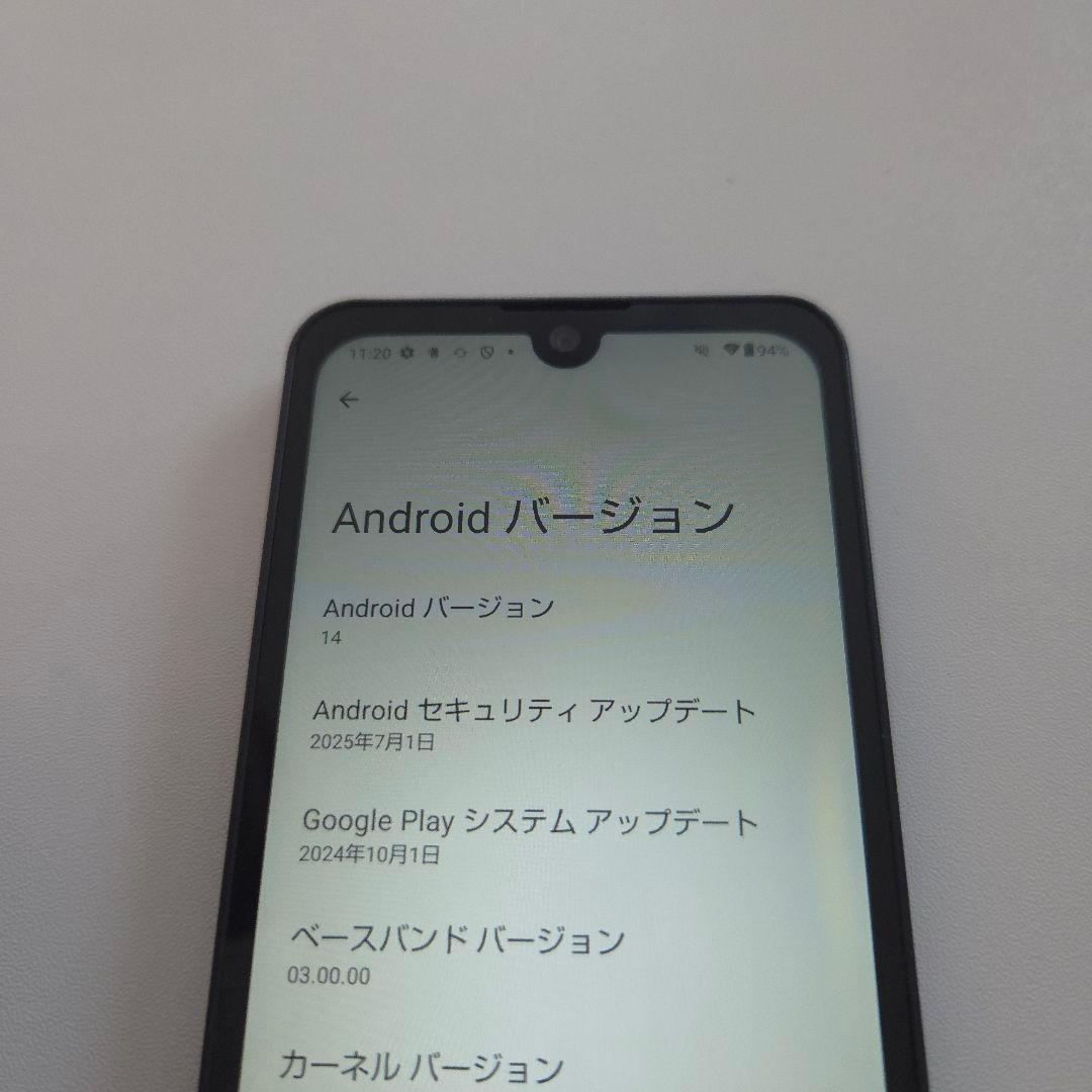 AQUOS wish2 アンドロイド14 シムフリー５３８