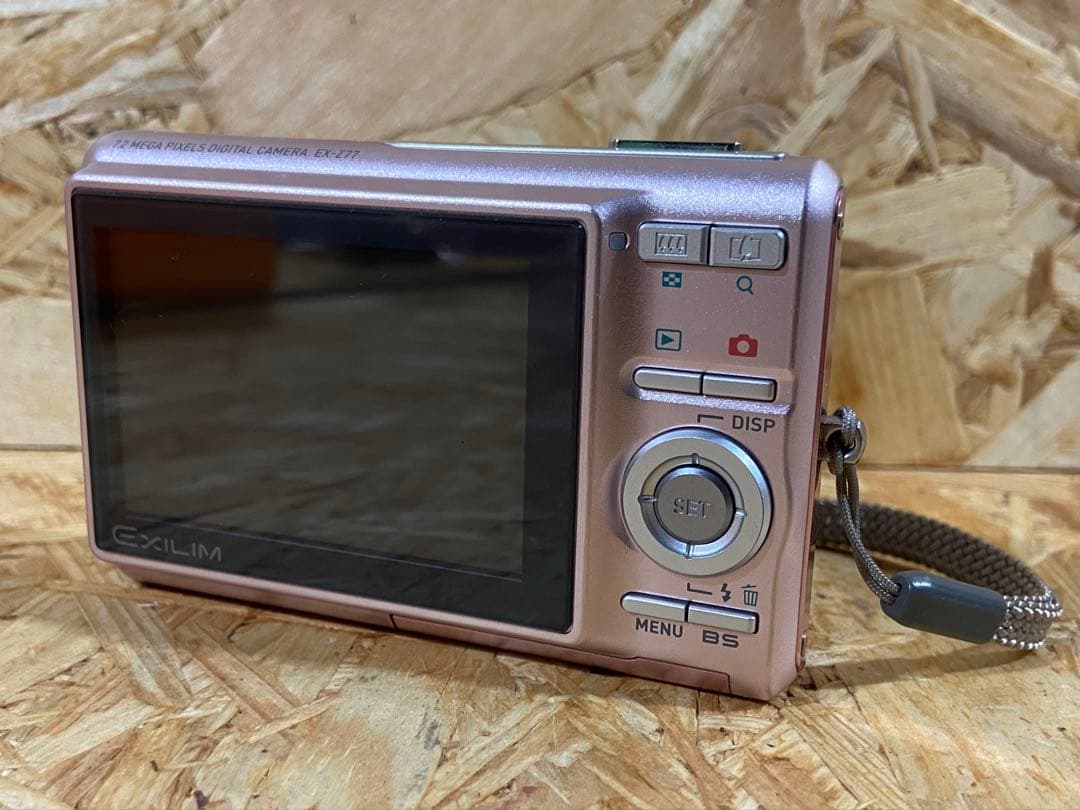 CASIO デジカメ EXILIM EX-Z77 Pink 7.2MP 動作品