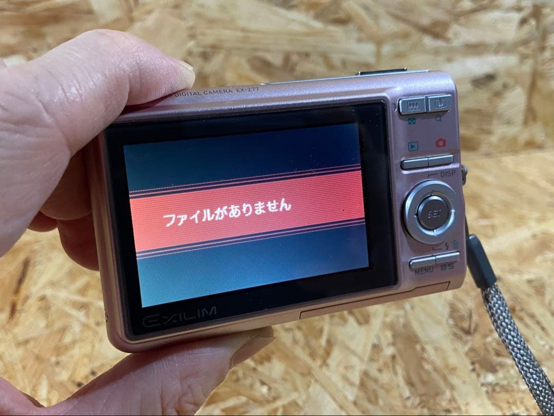 CASIO デジカメ EXILIM EX-Z77 Pink 7.2MP 動作品