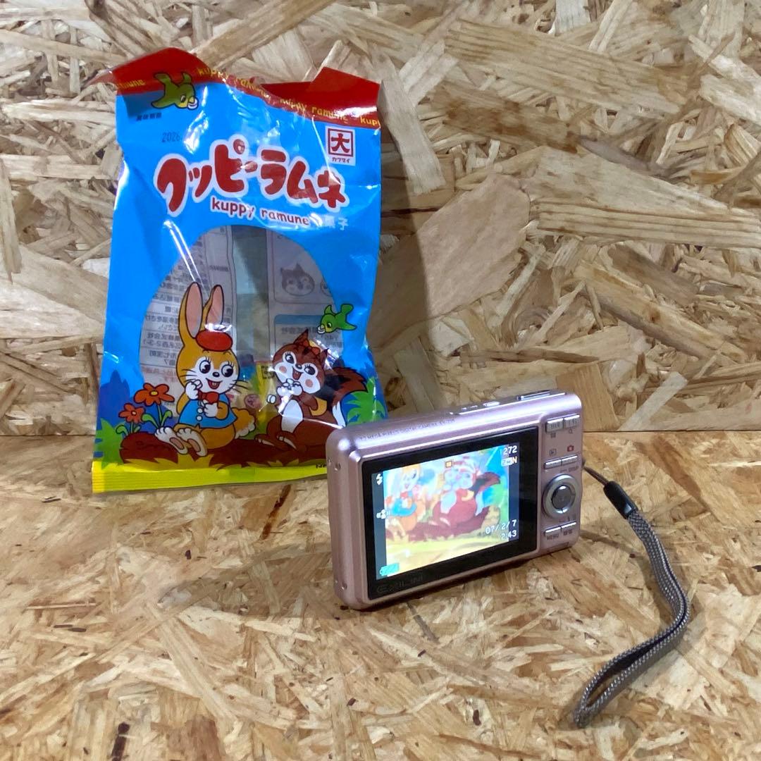 CASIO デジカメ EXILIM EX-Z77 Pink 7.2MP 動作品