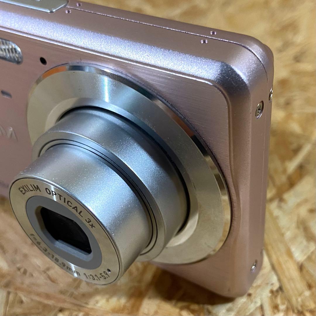 CASIO デジカメ EXILIM EX-Z77 Pink 7.2MP 動作品