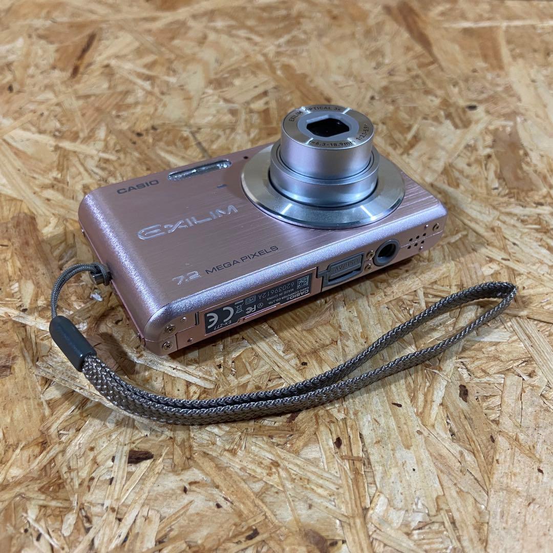 CASIO デジカメ EXILIM EX-Z77 Pink 7.2MP 動作品