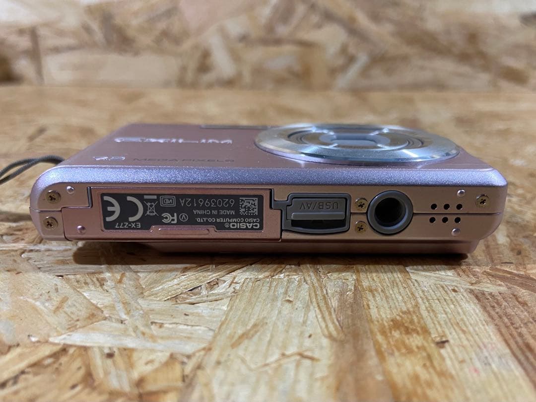 CASIO デジカメ EXILIM EX-Z77 Pink 7.2MP 動作品