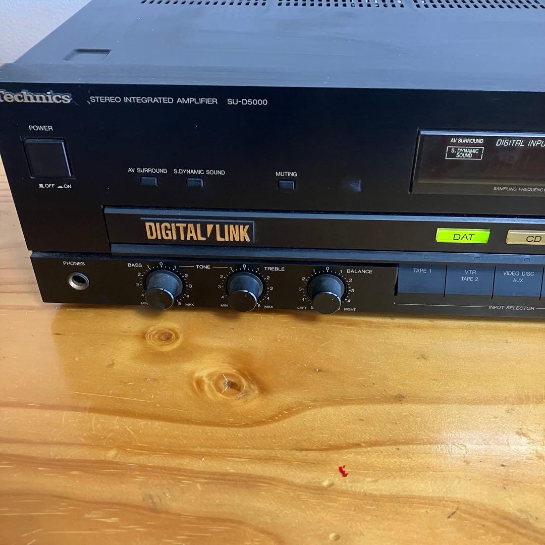 Technics SU-D5000 ステレオアンプ　テクニクス　動作確認済み