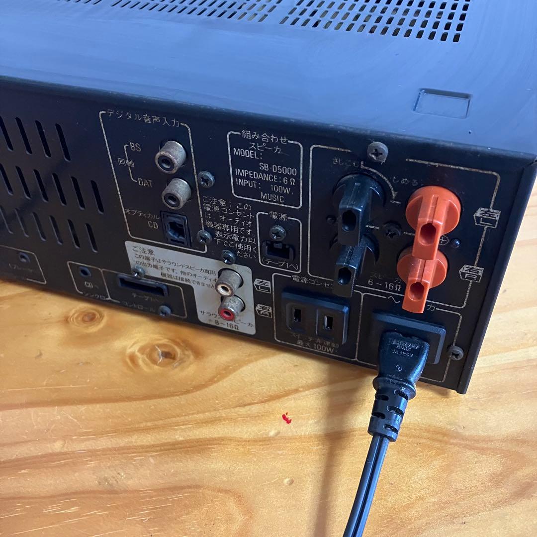 Technics SU-D5000 ステレオアンプ　テクニクス　動作確認済み