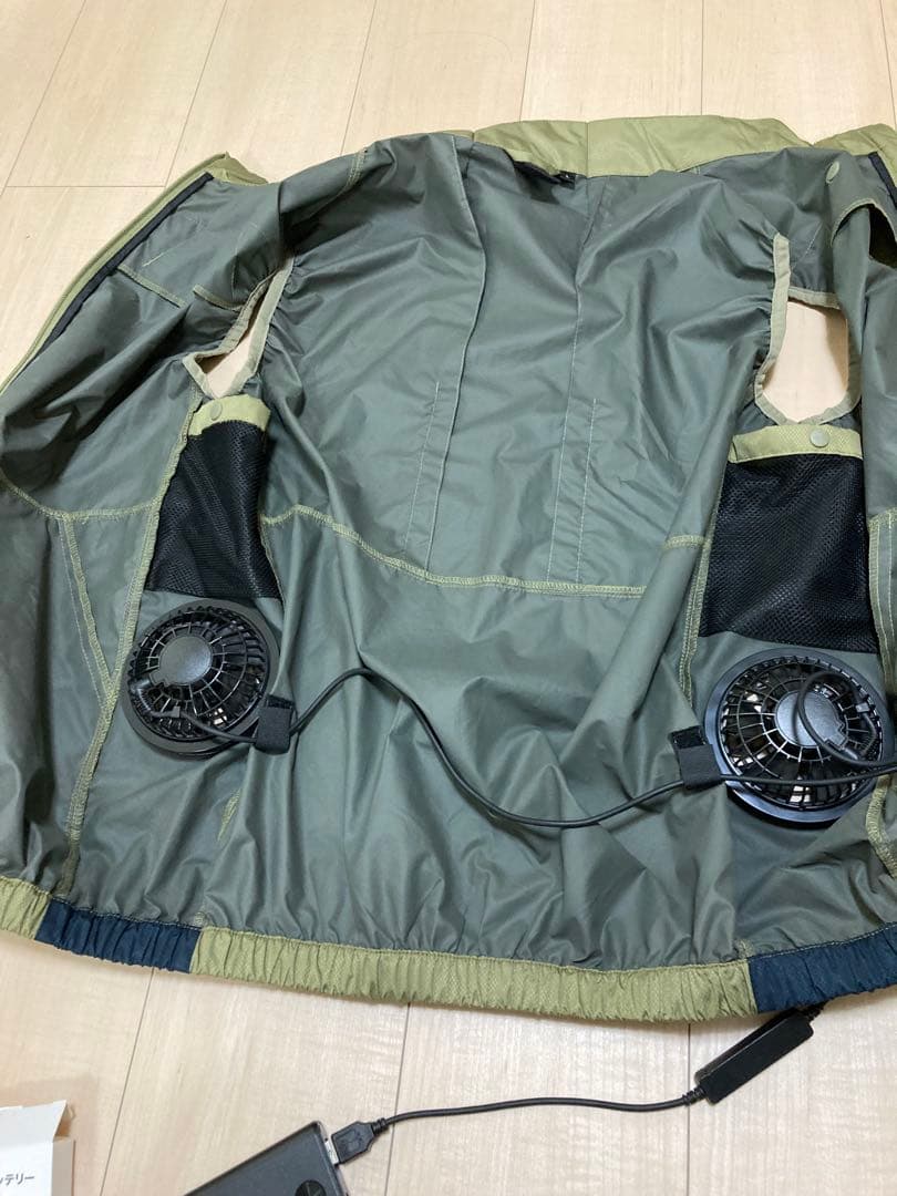 ダンロップファン付きウェア