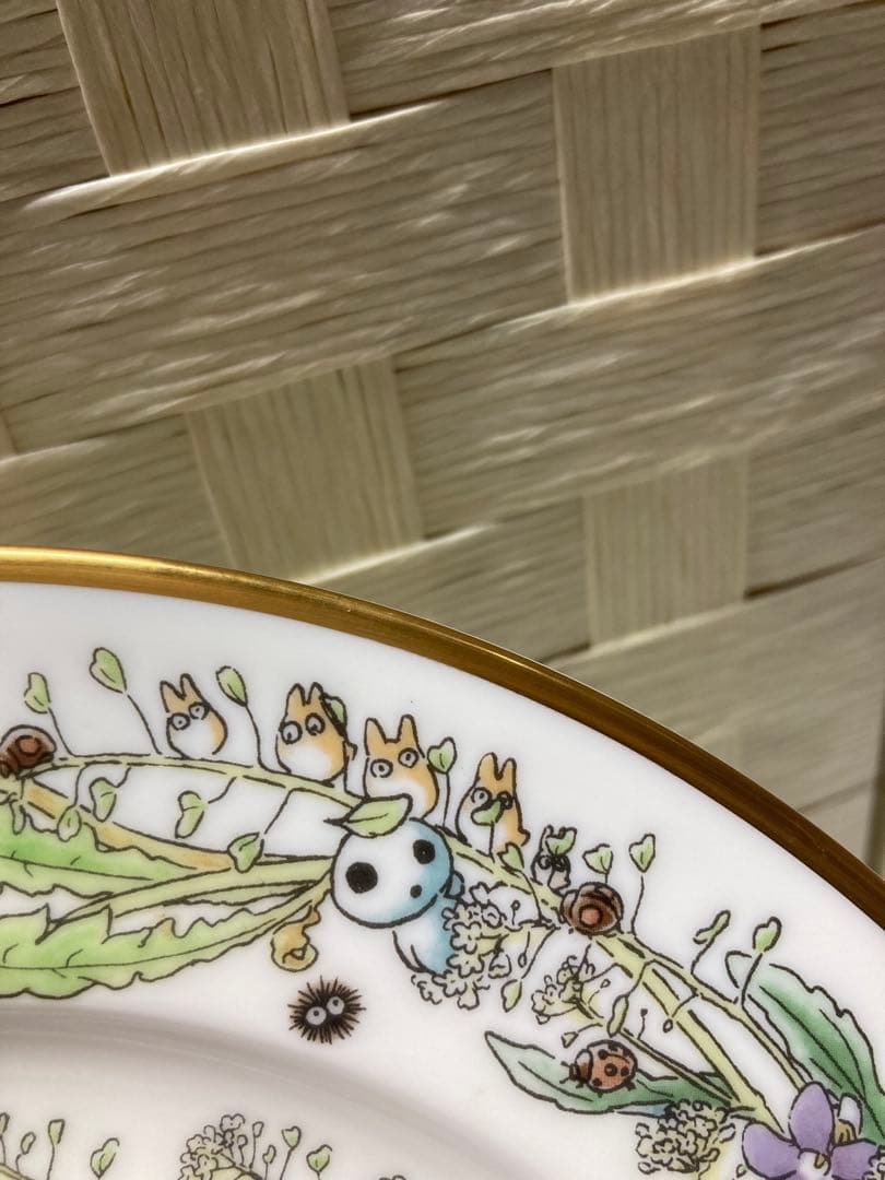 となりのトトロ ノリタケ 1997年、1998年イヤープレート ２枚セット