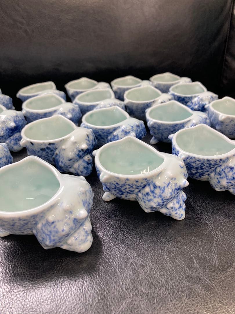 fujita zaimoku！さざえ型 刺身醤油入れ　珍味20個セット