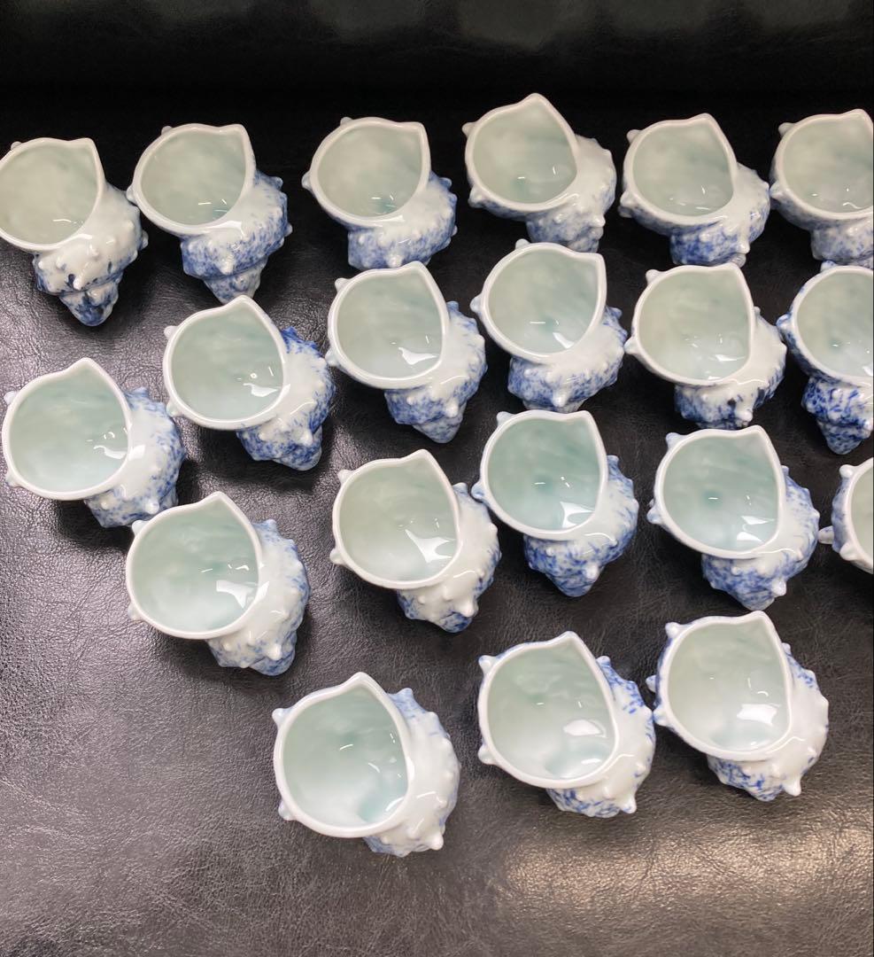 fujita zaimoku！さざえ型 刺身醤油入れ　珍味20個セット