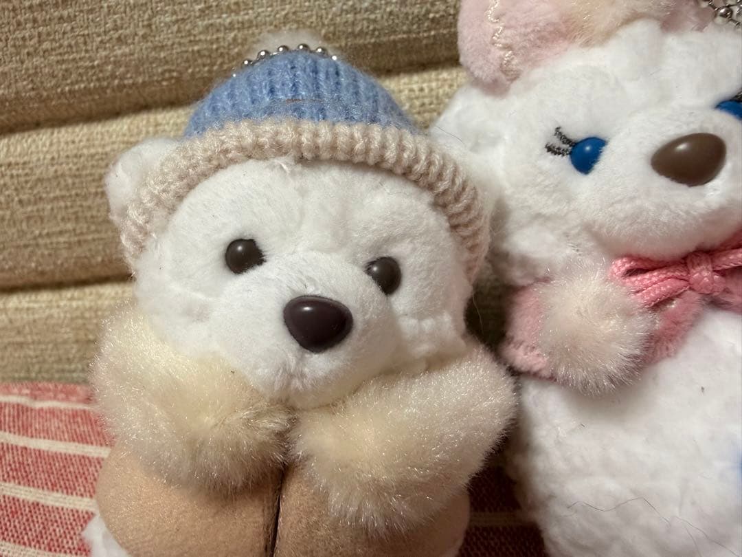 ダッフィー シェリーメイ ディズニーシー　ぬいぐるみ　雪だるま　2025