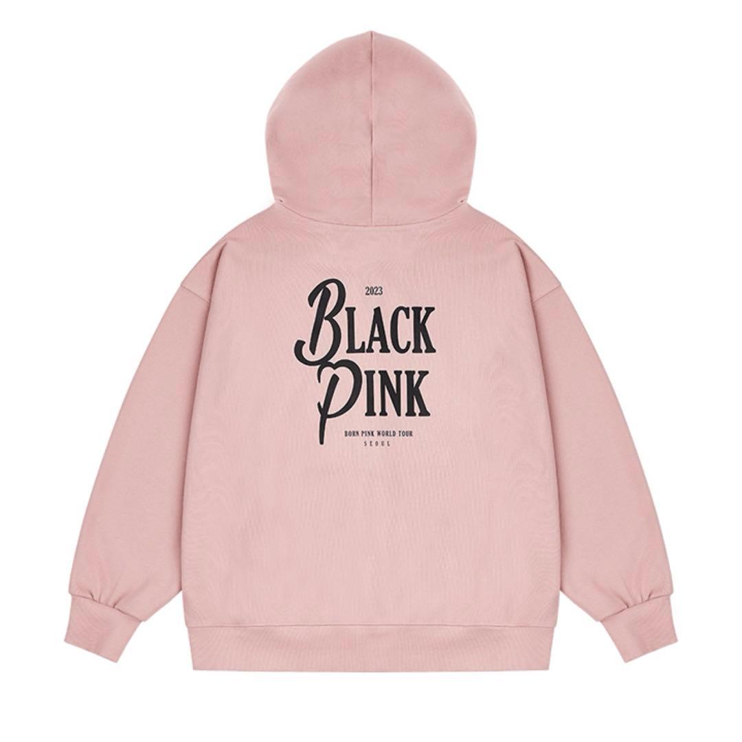 ⭐︎ぴよこ⭐︎BLACKPINK パーカー ピンク Lサイズ