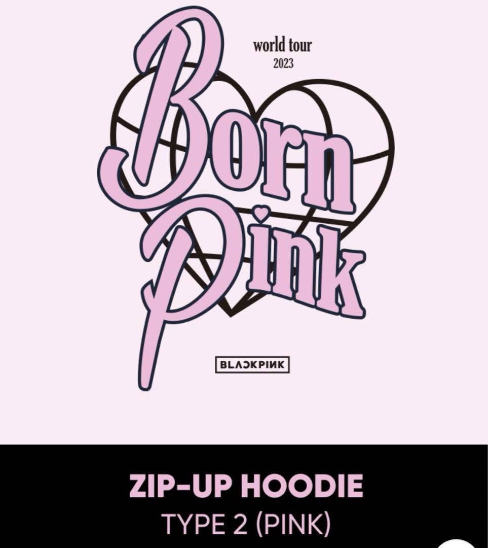 ⭐︎ぴよこ⭐︎BLACKPINK パーカー ピンク Lサイズ