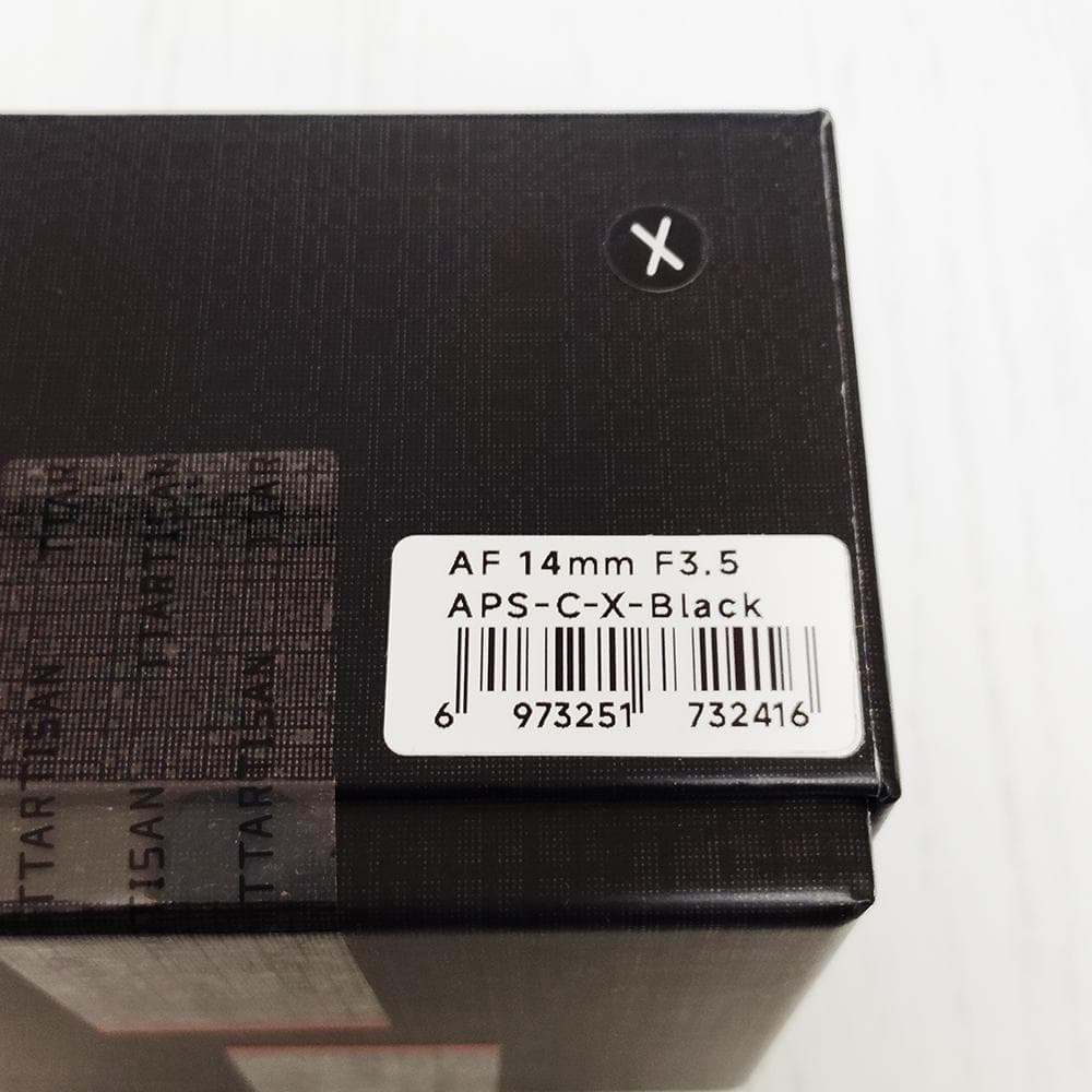 訳あり新品 TTArtisan AF 14mm F3.5 富士フイルム XF