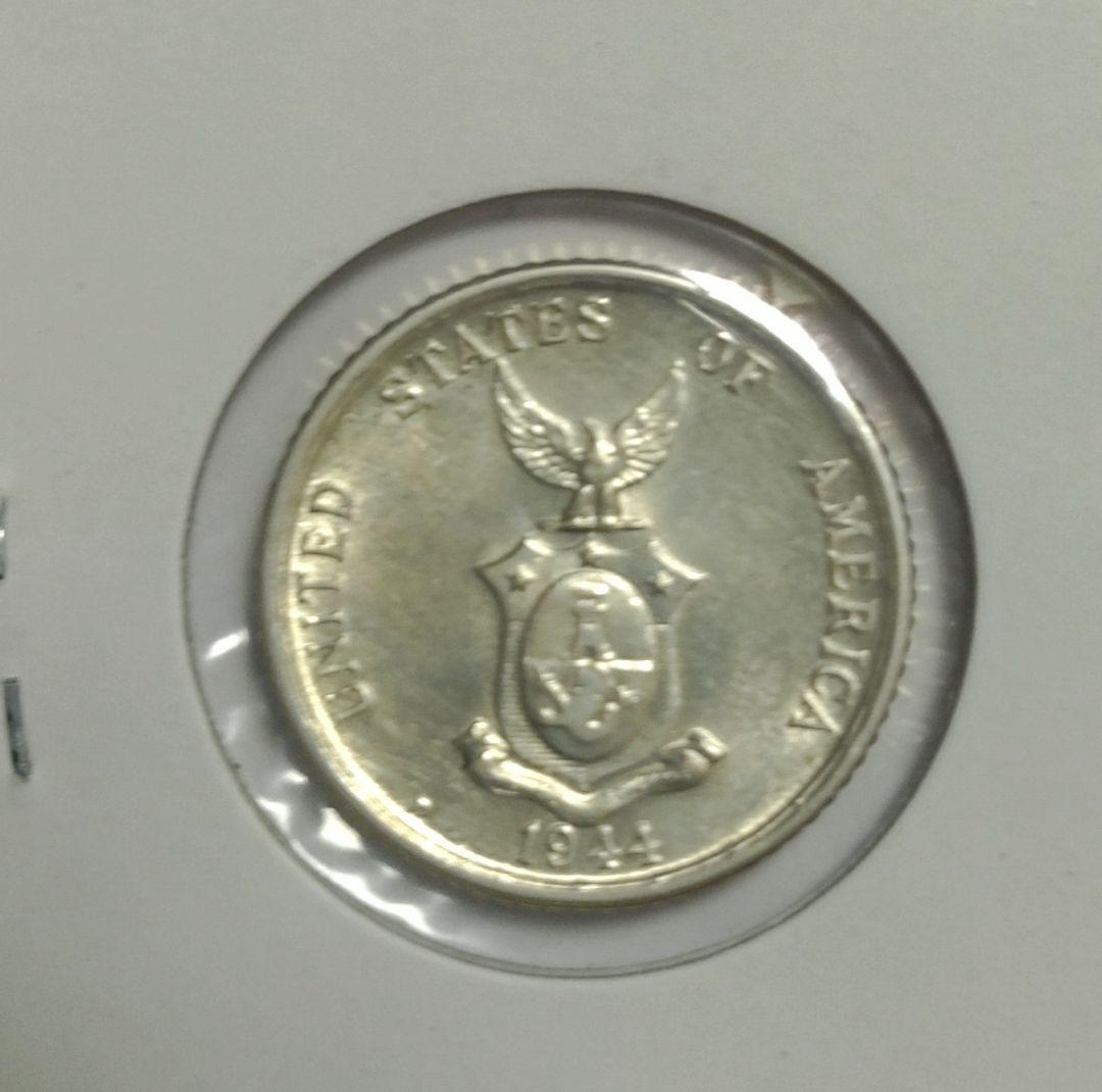 1944年 フィリピン20センタボスと10センタボスセット　未使用