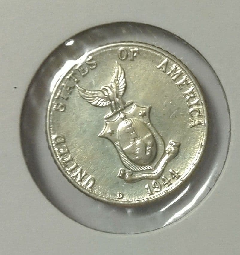 1944年 フィリピン20センタボスと10センタボスセット　未使用