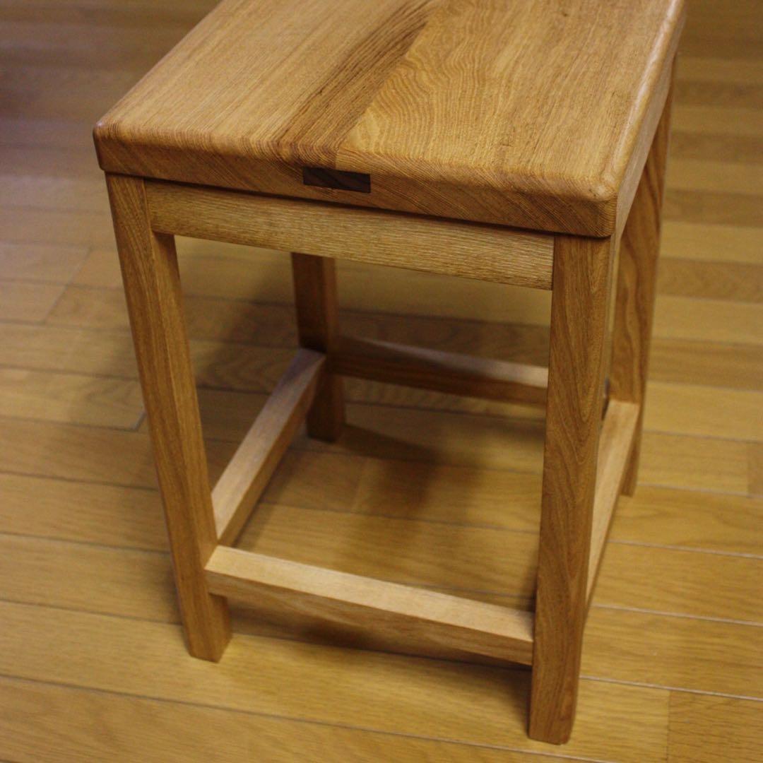 タモのスツール