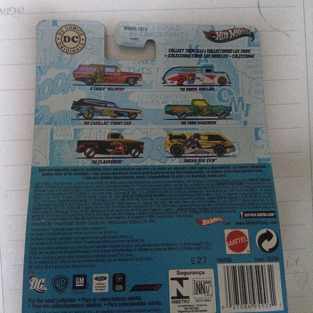 ミニカー Hot Wheels DC Comics The 56 FlashSider