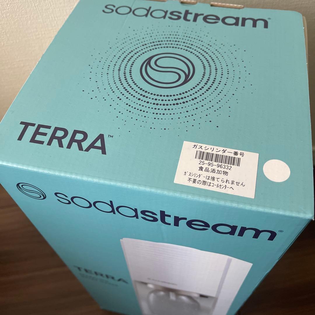 お値下げ【未使用・未開封】sodastream TERRA 炭酸水メーカー