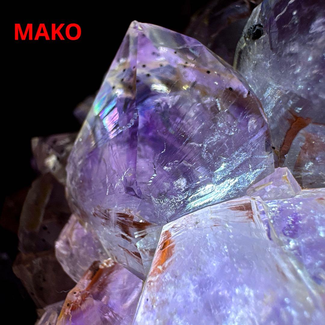 M1918☆アメジストクラスター1.4Kg☆ブラジル産☆天然石☆N60205-B