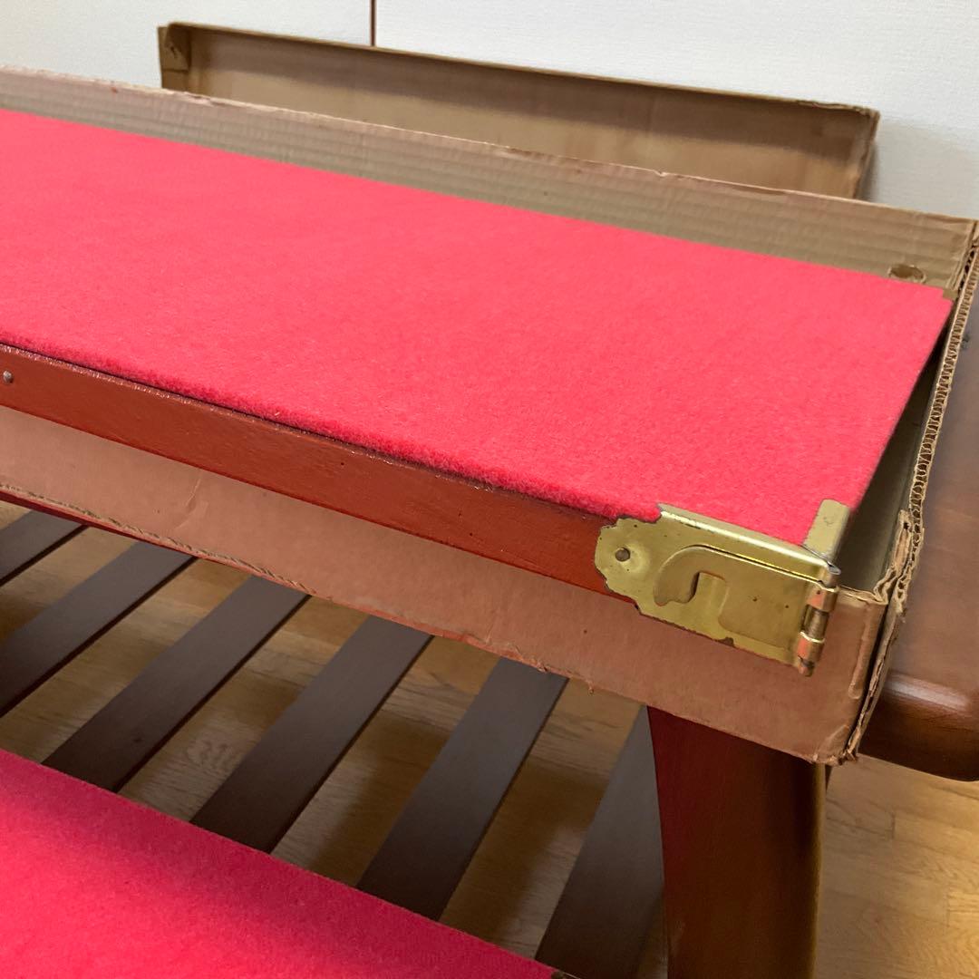 和洋兼用裁縫台 折りたたみ式 木製　希少　昭和　レトロ