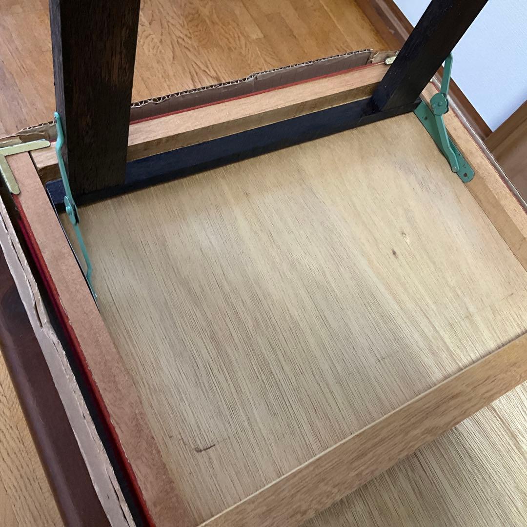 和洋兼用裁縫台 折りたたみ式 木製　希少　昭和　レトロ