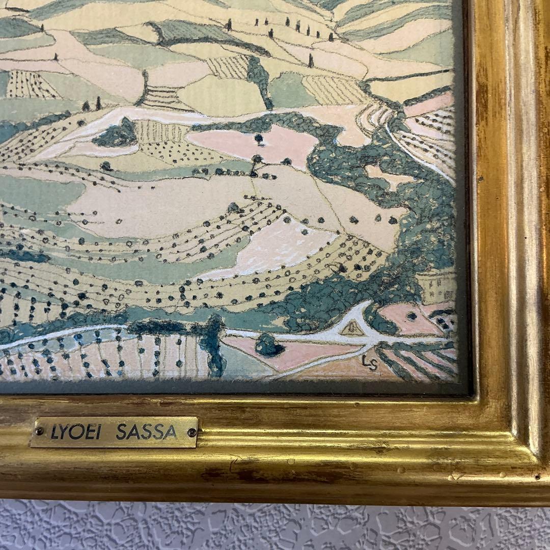 LYOEI SASSA イタリア風景画 佐々亮瑛